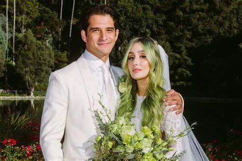 Teen Wolf star Tyler Posey marries singer Phem in Malibu wedding